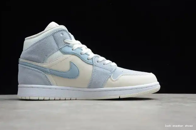 Rep LUCY Mixed Mid 1 Textures DA4666-100 Blue Jordan Air 0524